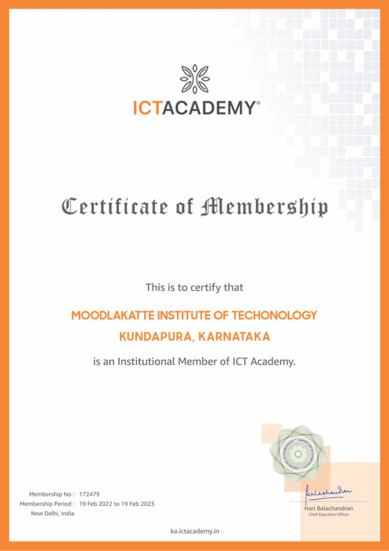 ICT ACADEMY CERTIFICATE
